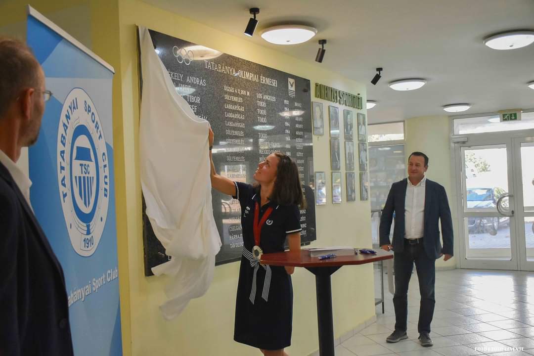 Luterán Petra neve is felkerült a TSC olimpikonjainak dicsőségtáblájára